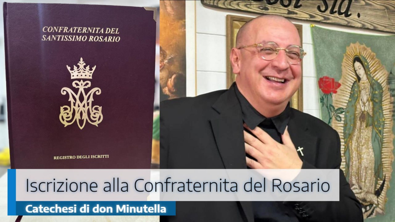 Iscrizione alla Confraternita del Santissimo Rosario