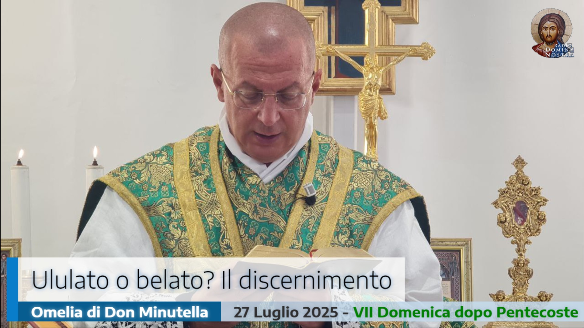 🎙️Omelia di Don Minutella – Ululato o belato? Il discernimento