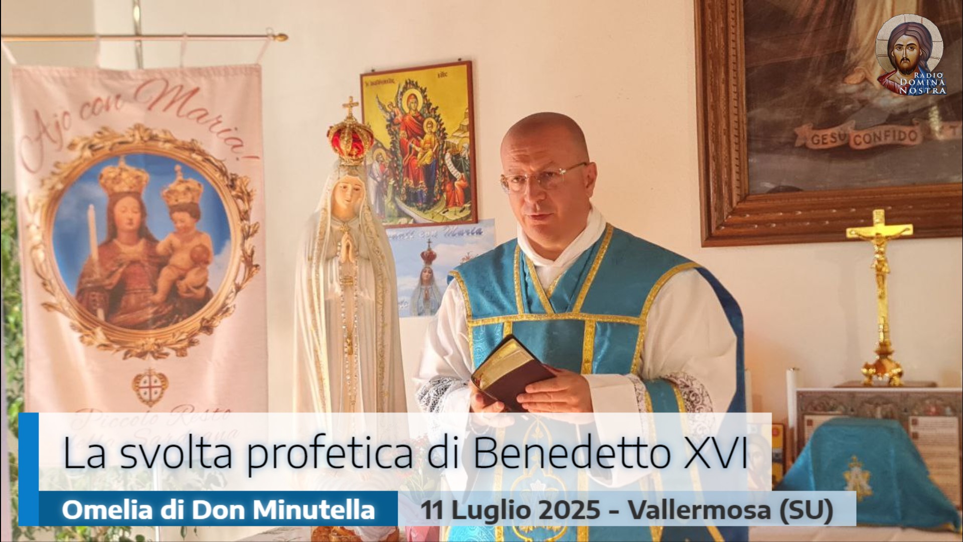 🎙️Omelia di Don Minutella – La svolta profetica di Benedetto XVI